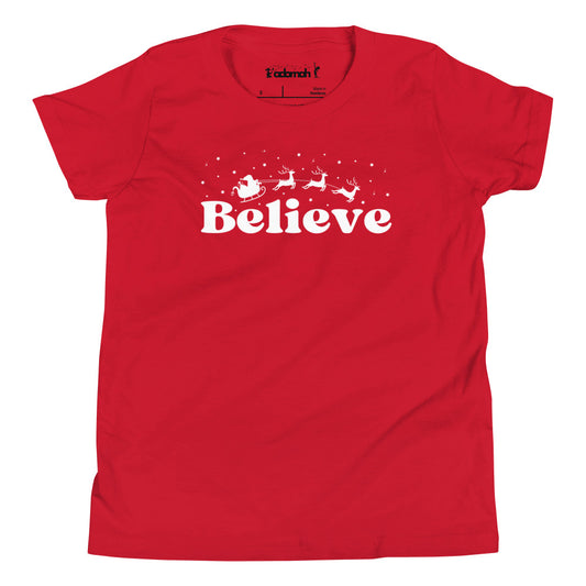 Believe Youth Holiday T-Shirt