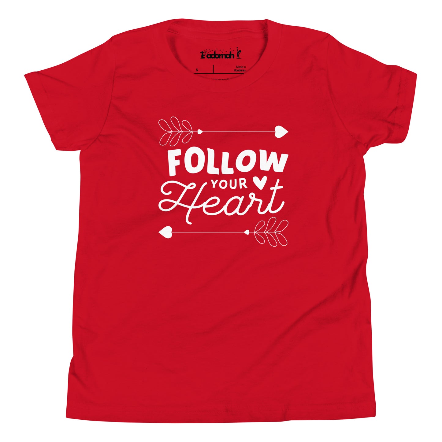 Follow Your Heart Youth Valentine T-Shirt