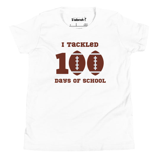 I tackled 100 days of school Youth T-Shirt