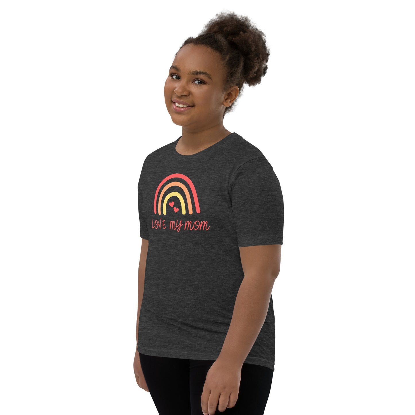 Love My Mom Youth Short Sleeve T-Shirt