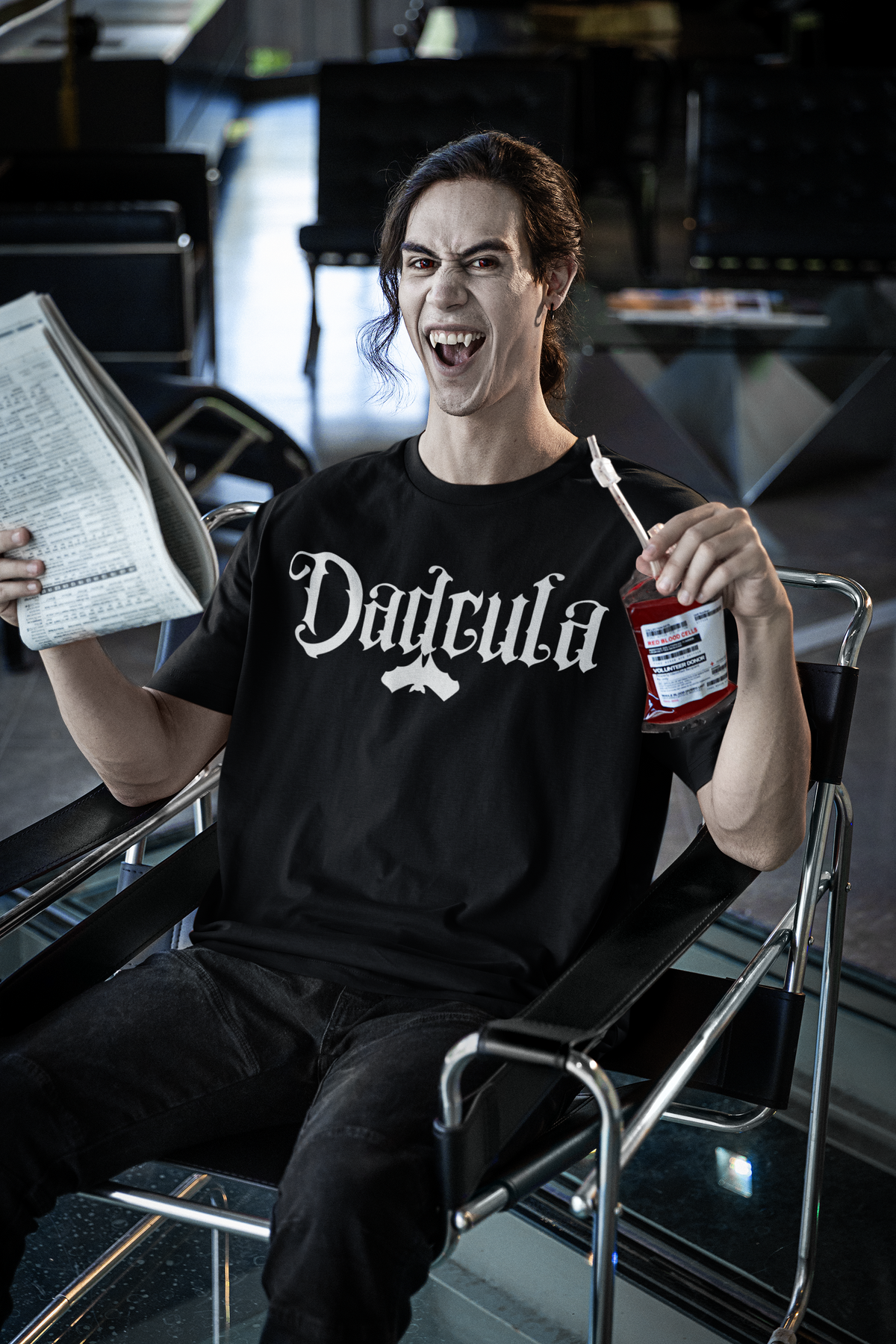 Dadcula Adult Unisex Halloween T-Shirt