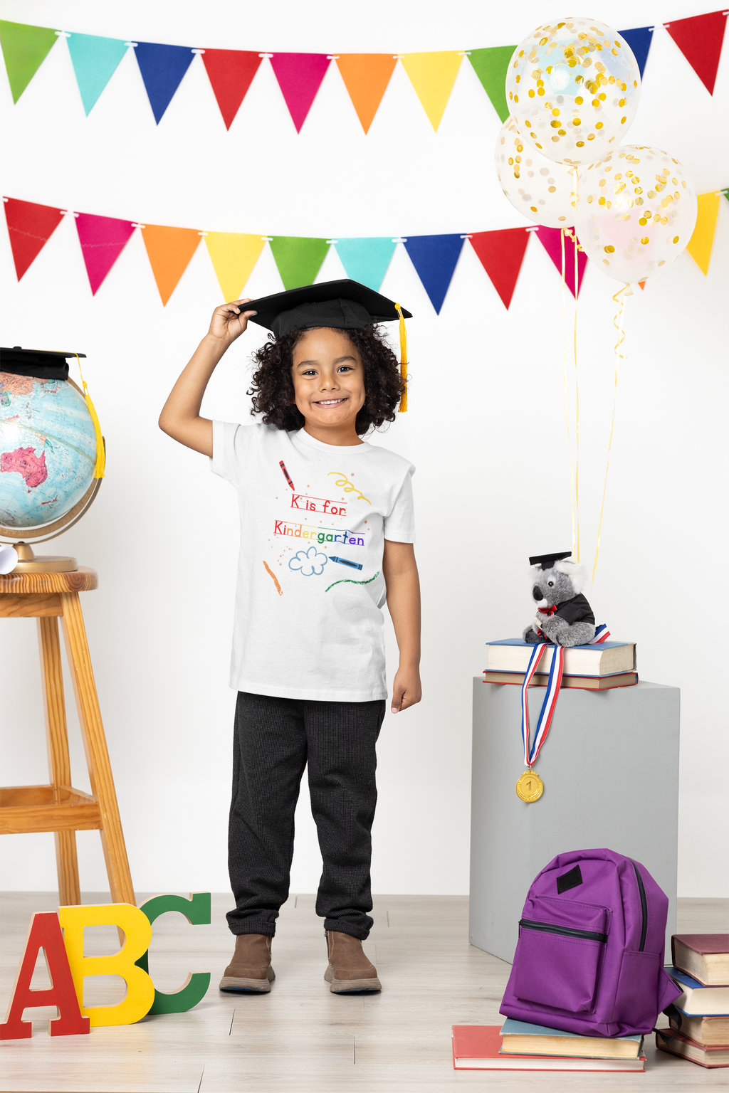 K Is for Kindergarten Toddler Back to School T-Shirt