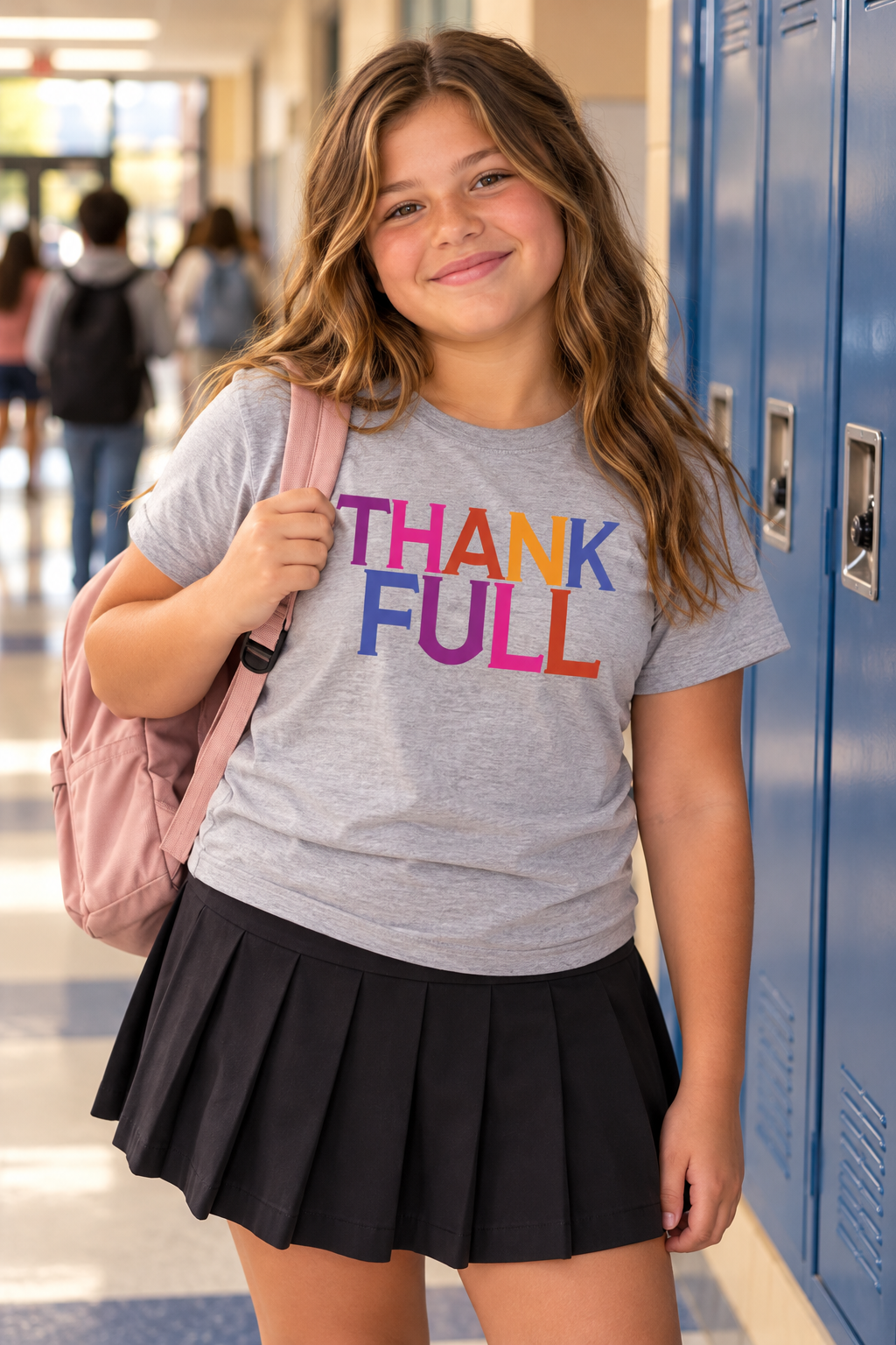 Thank FULL Youth Thanksgiving T-Shirt