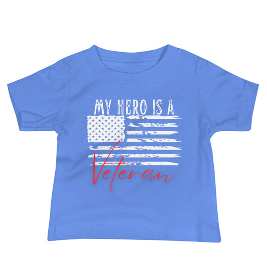 My hero is...Baby Veterans Day T-shirt