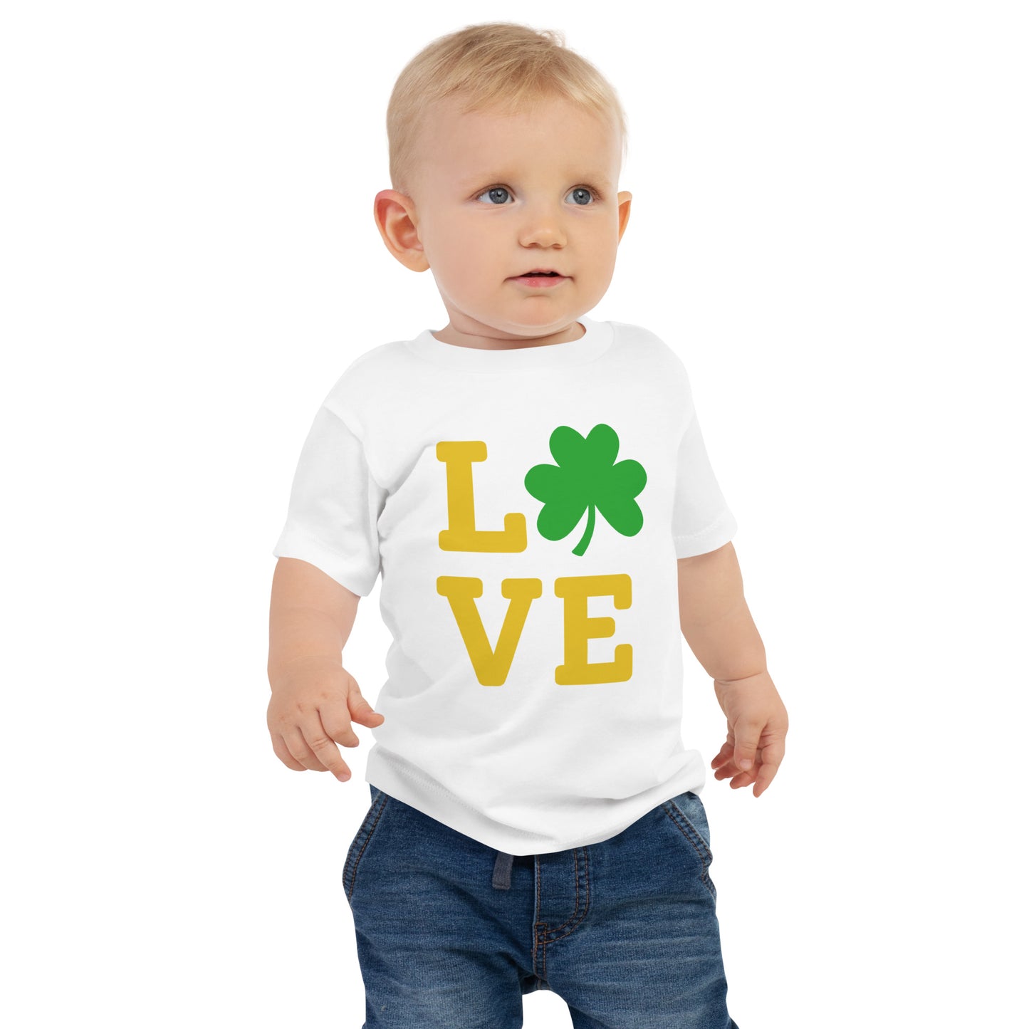 Shamrock LOVE Baby Jersey Short Sleeve Tee