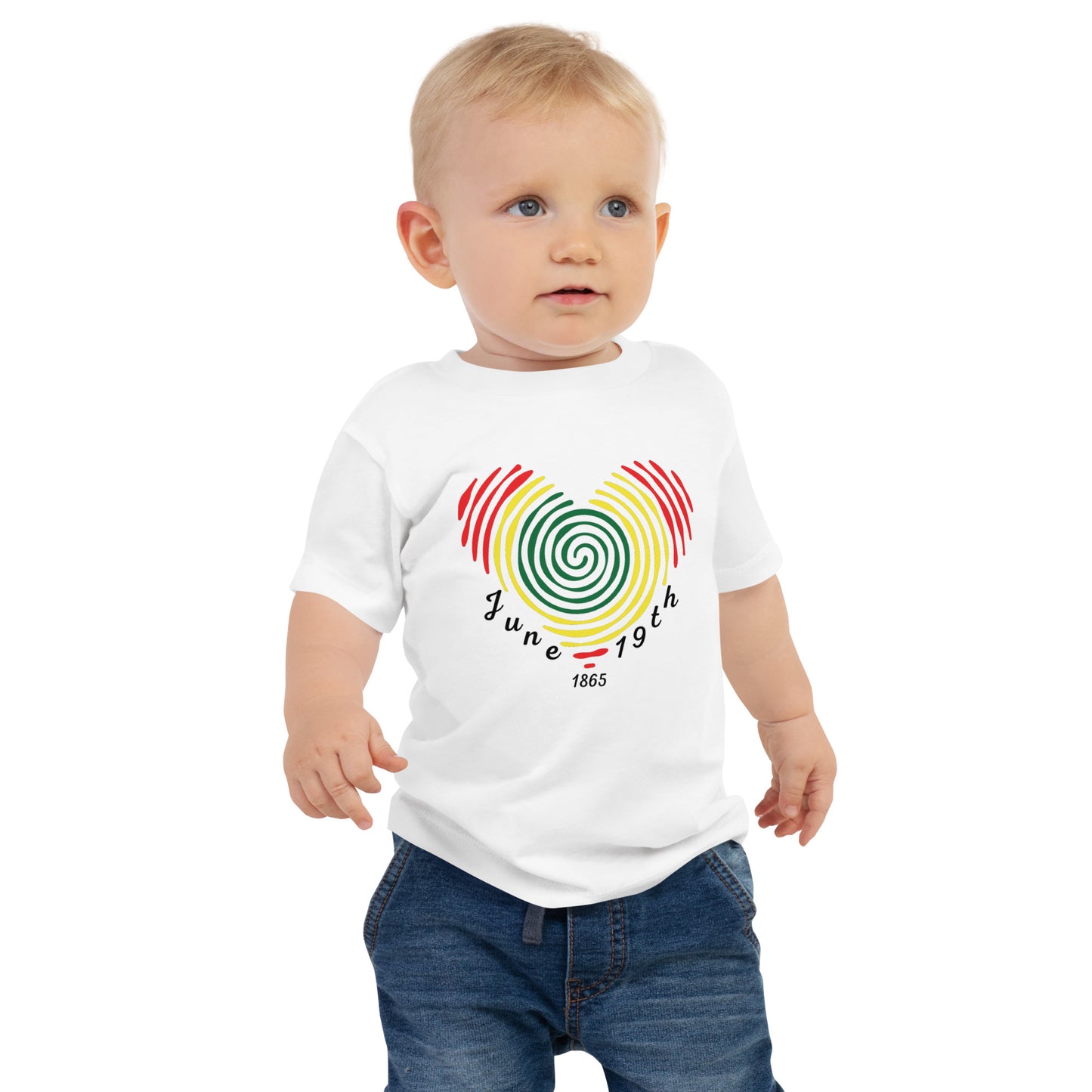 Juneteenth Fingerprint Baby T-shirt