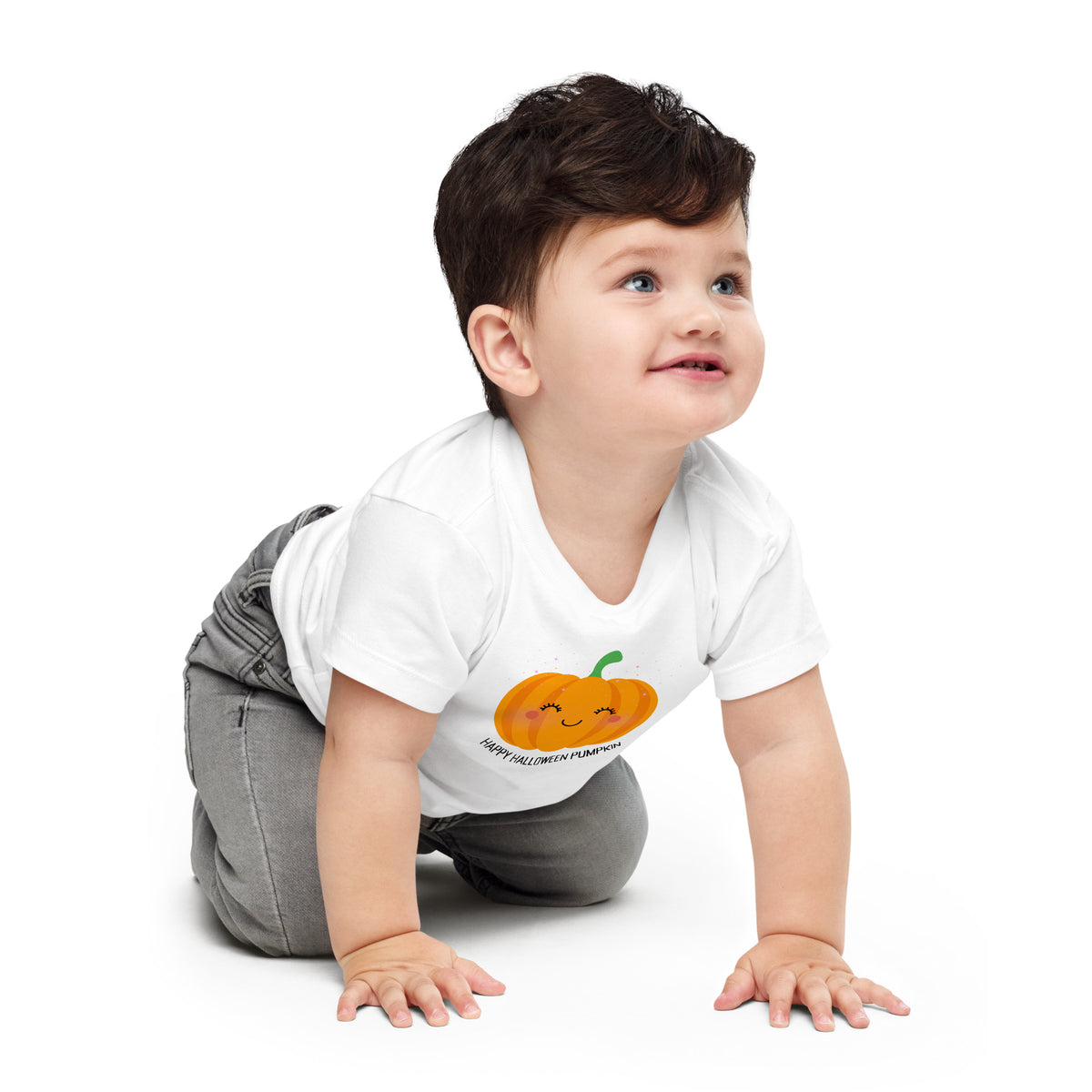 Happy Halloween Pumpkin Baby Halloween T-Shirt