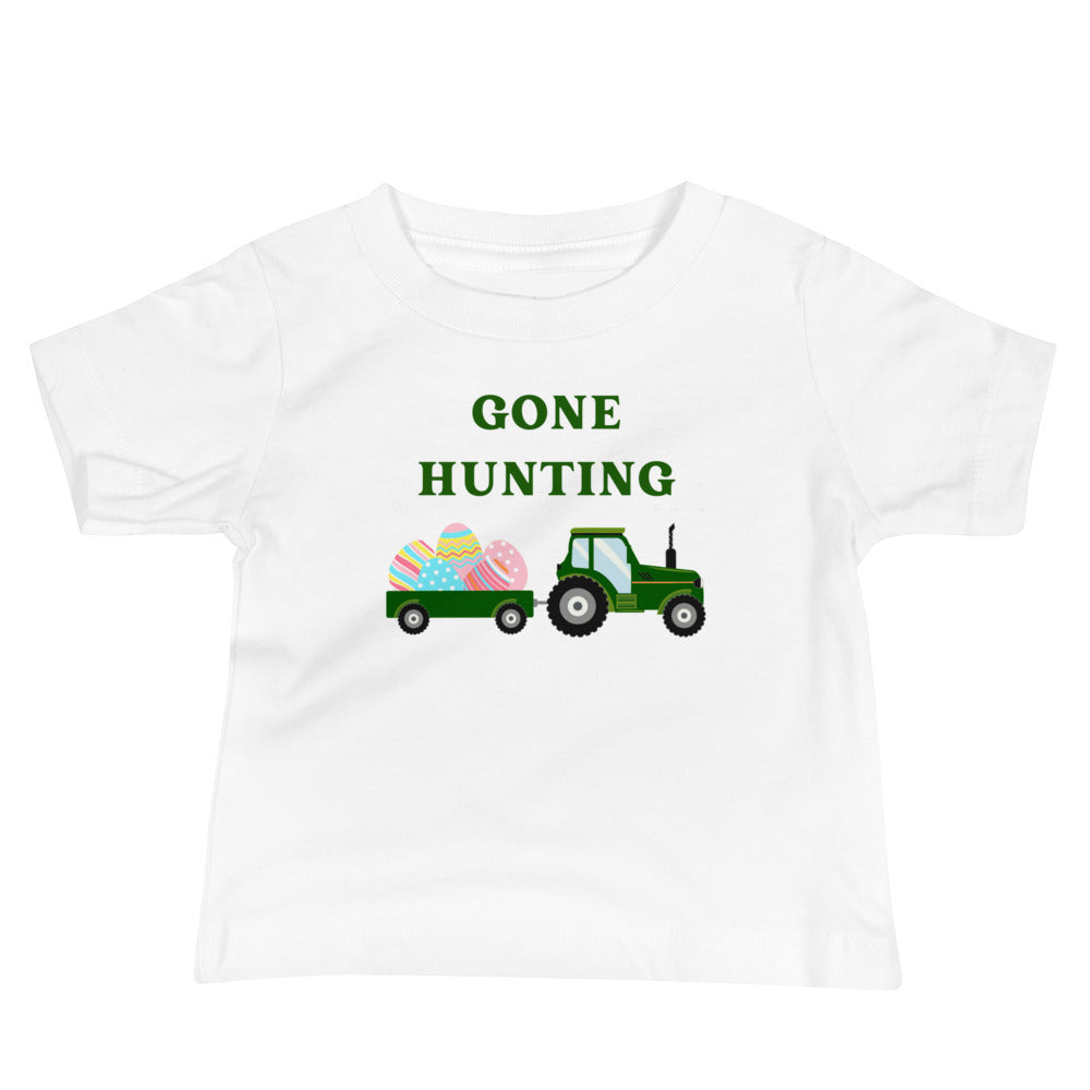 Gone Hunting Baby Easter T-shirt