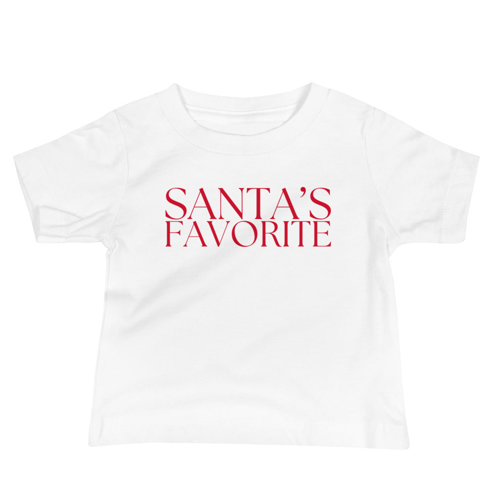 Santa's Favorite Baby Holiday T-shirt