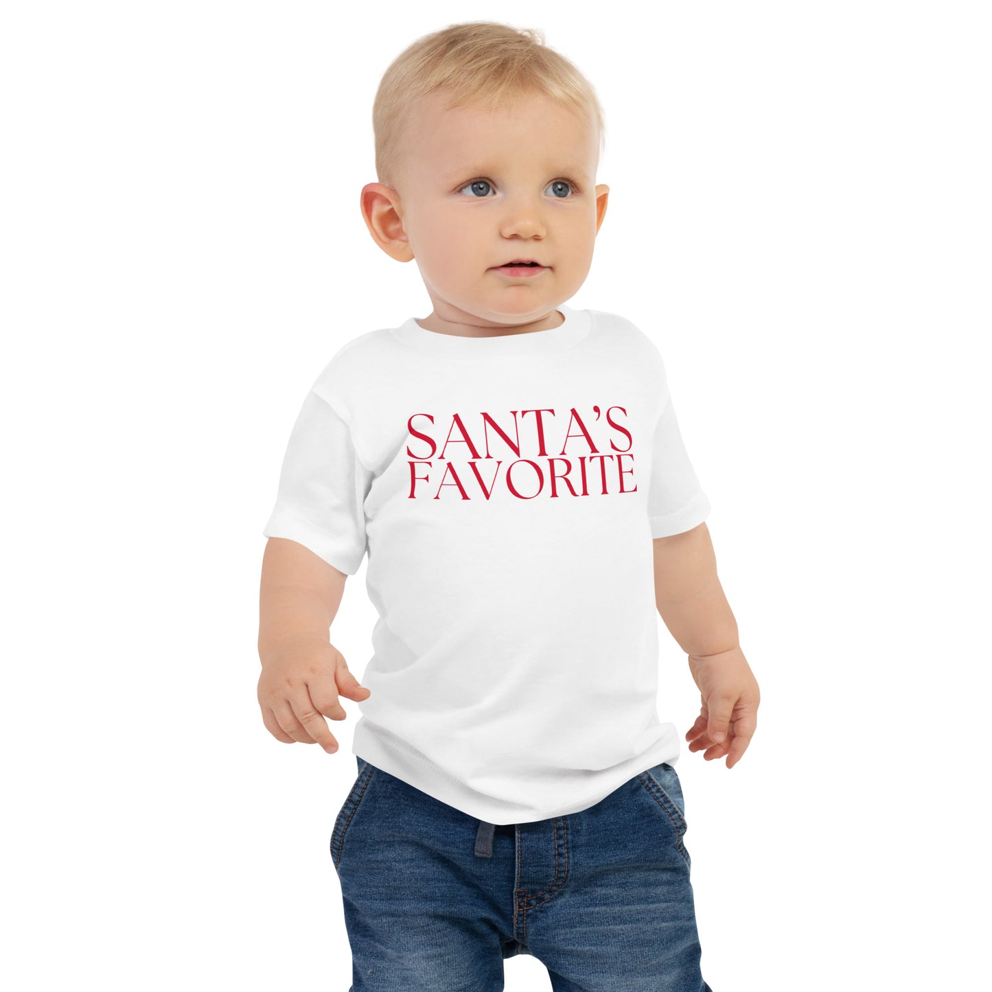 Santa's Favorite Baby Holiday T-shirt