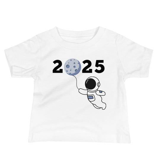 Make Space for 2025 Baby New Years Tee