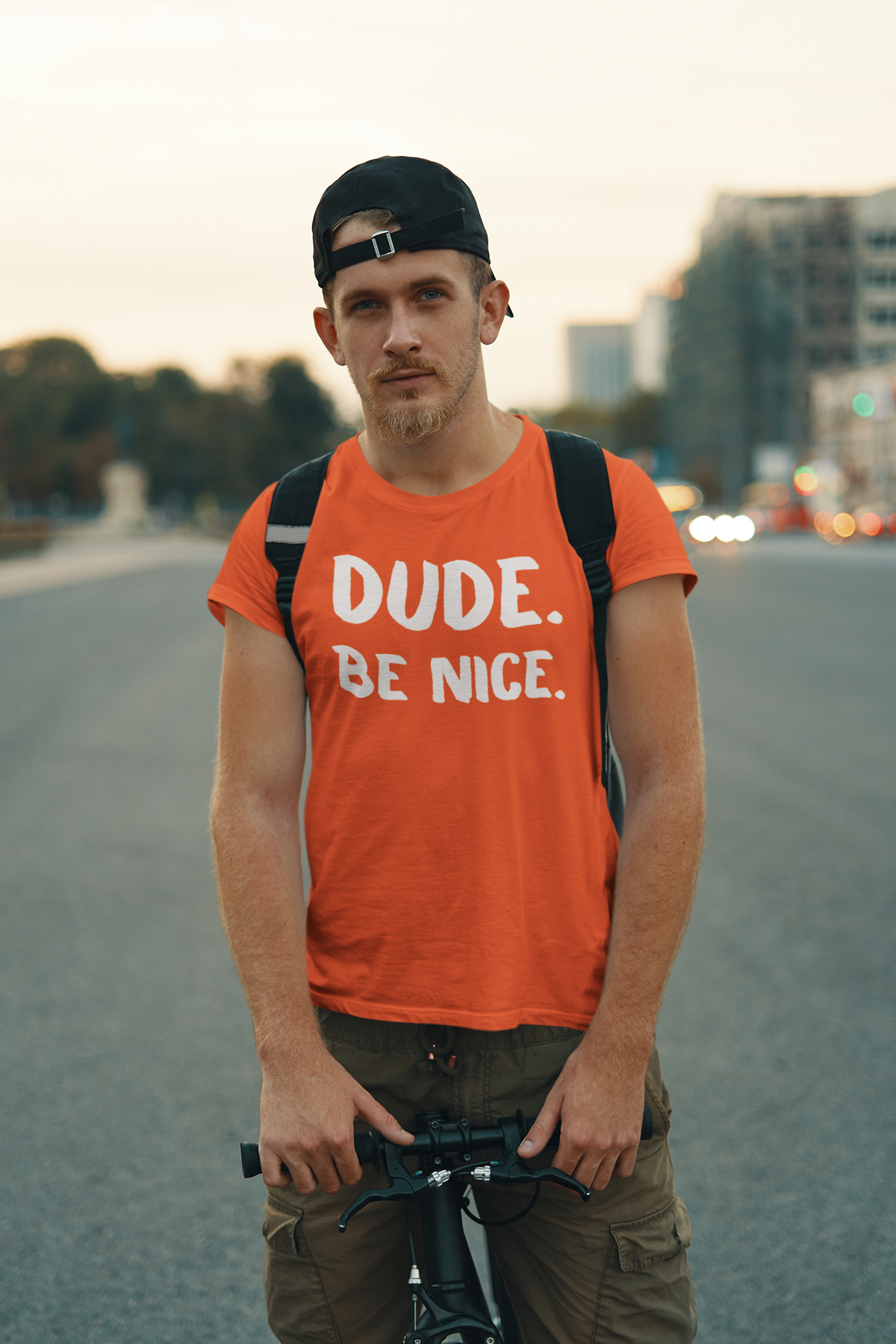 Dude. Be Nice. Adult Unisex Unity Day T-Shirt