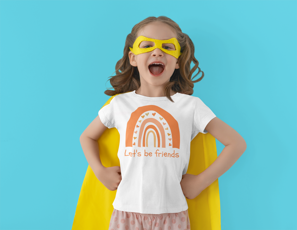 Let’s Be Friends Toddler Unity Day T-Shirt