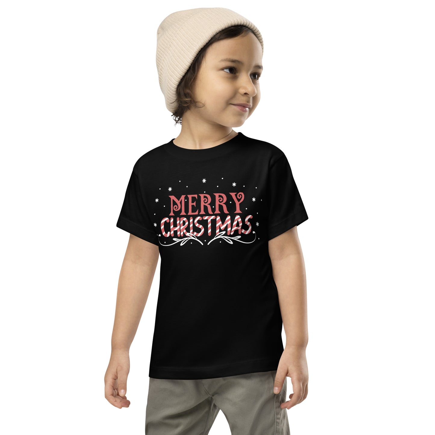 Merry Christmas Toddler Holiday Tee