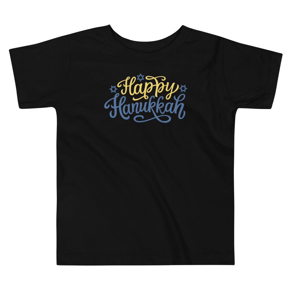 Happy Hanukkah Toddler Tee