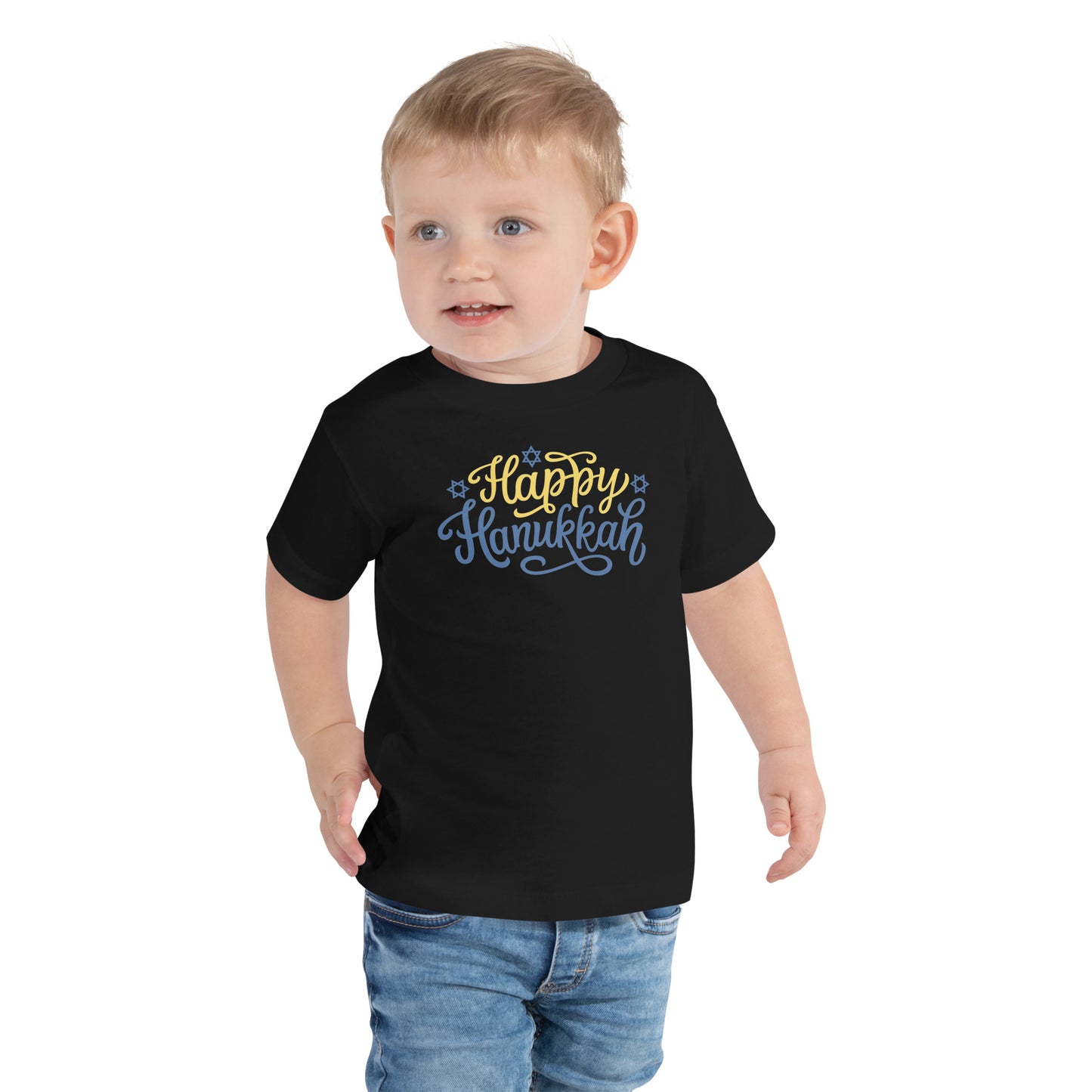 Happy Hanukkah Toddler Tee