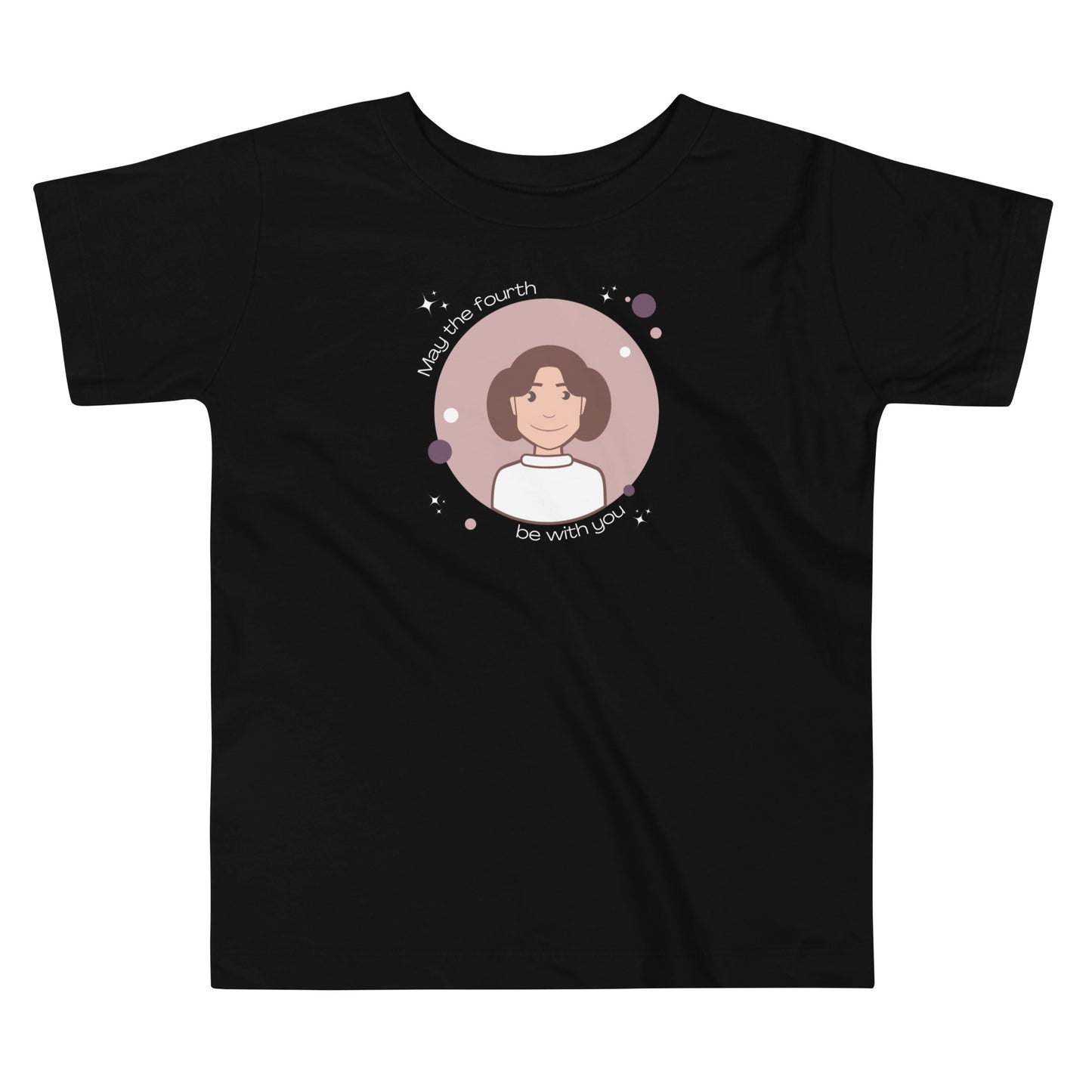 Princess Leia May the fourth be with you Toddler Tee