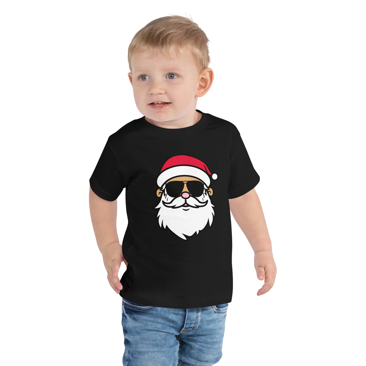 Santa is my Dude Toddler Holiday T-shirt