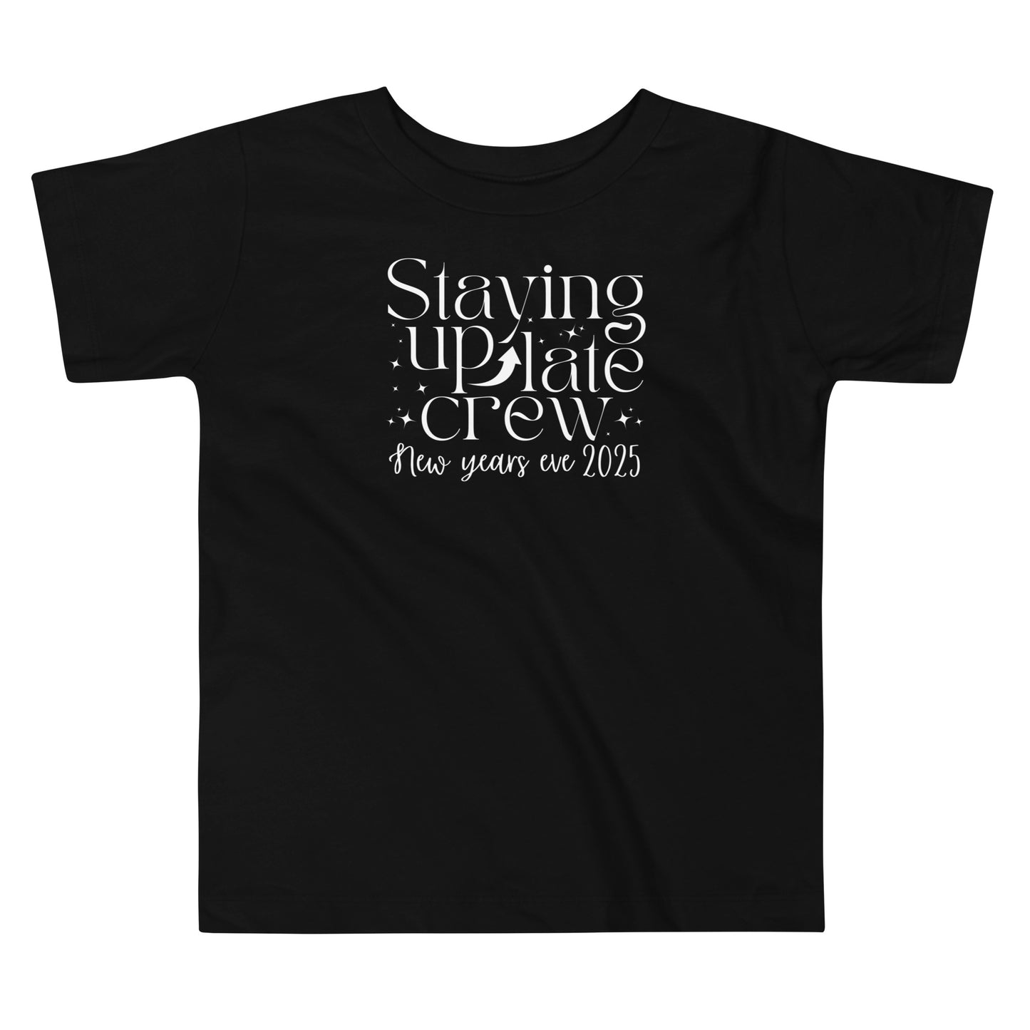 Staying up late crew Toddler New Year Tee