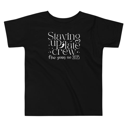 Staying up late crew Toddler New Year Tee