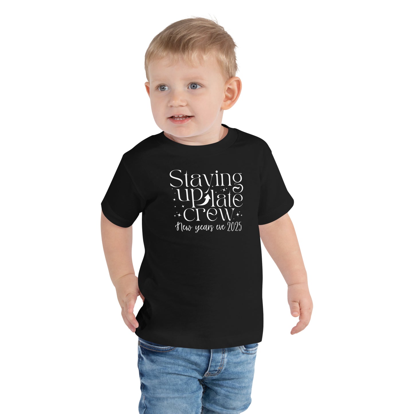 Staying up late crew Toddler New Year Tee