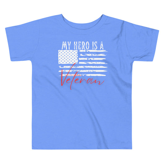 My hero is... Toddler Veterans Day T-shirt