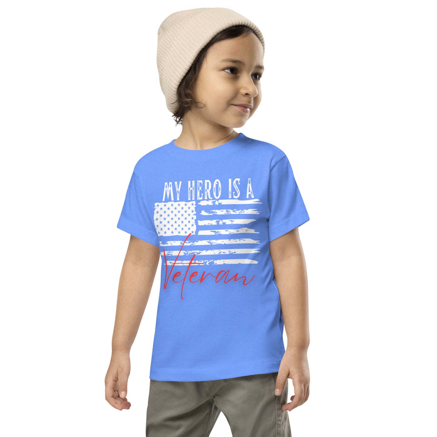 My hero is... Toddler Veterans Day T-shirt