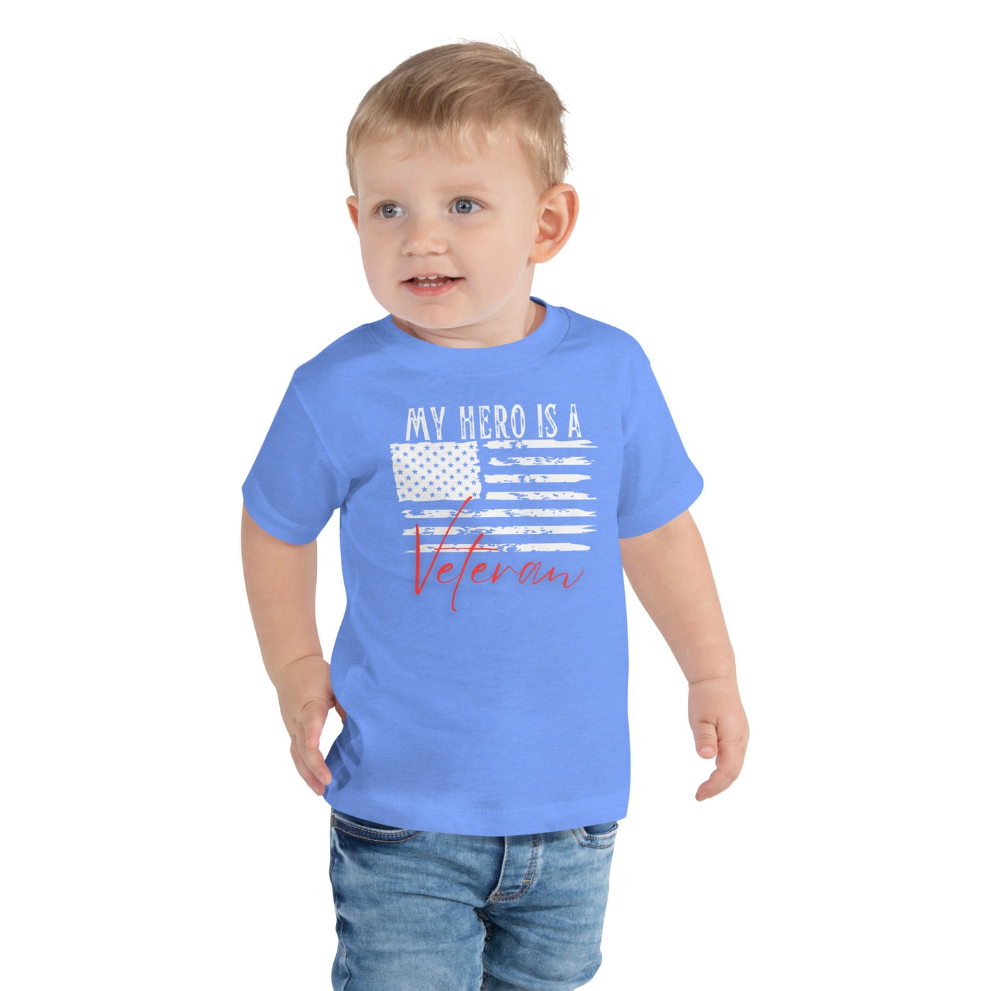 My hero is... Toddler Veterans Day T-shirt