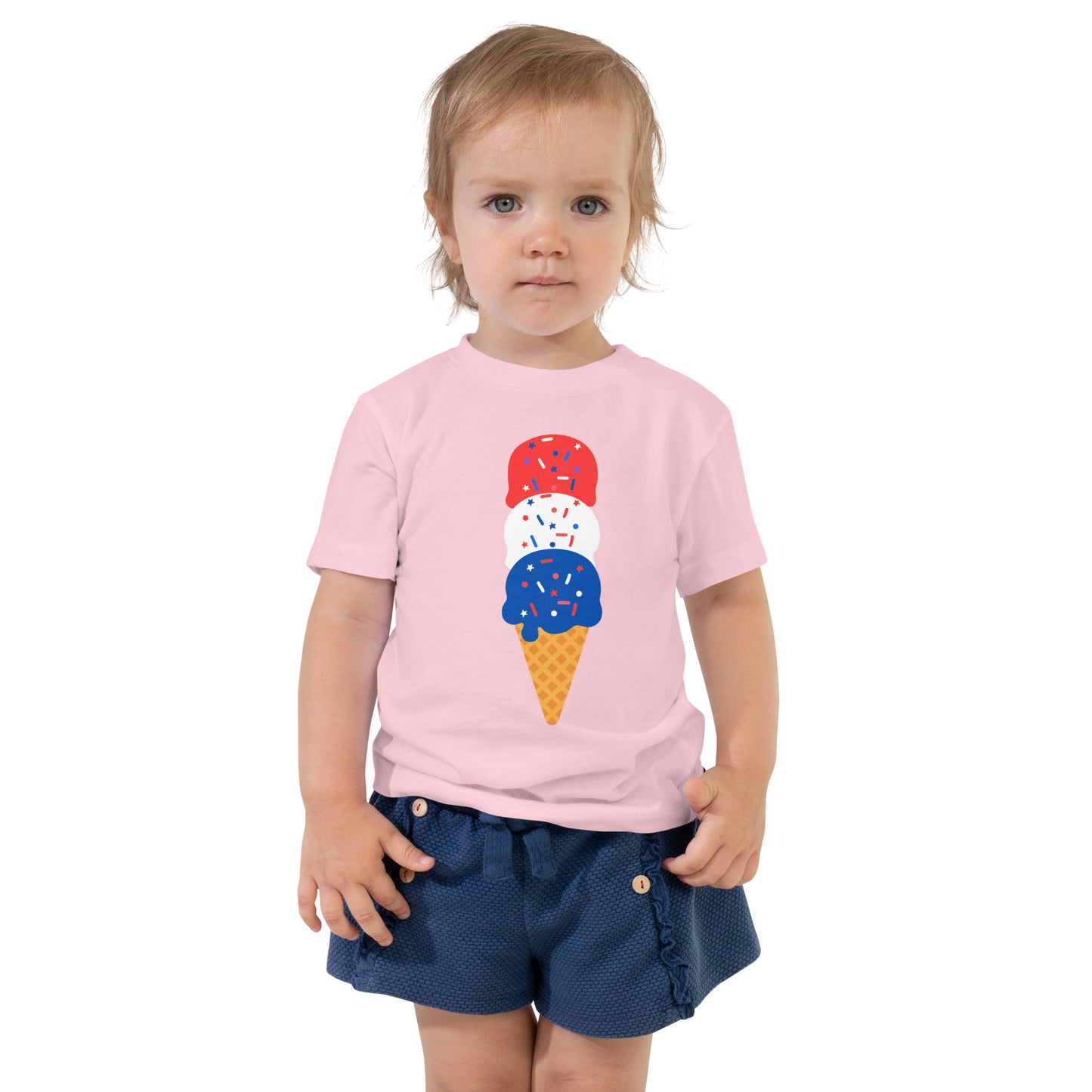 4th of July Ice Cream Toddler T-shirt