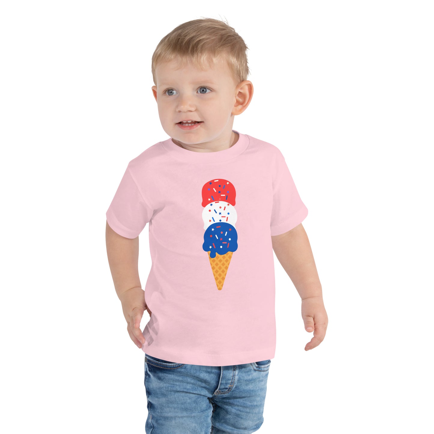 4th of July Ice Cream Toddler T-shirt