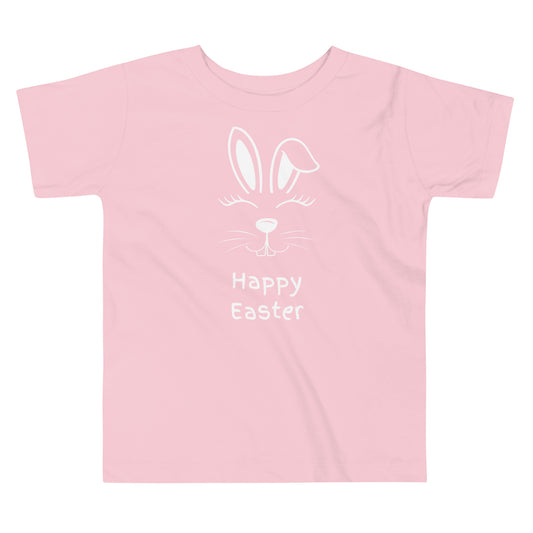 Bunny Face Toddler Easter T-shirt