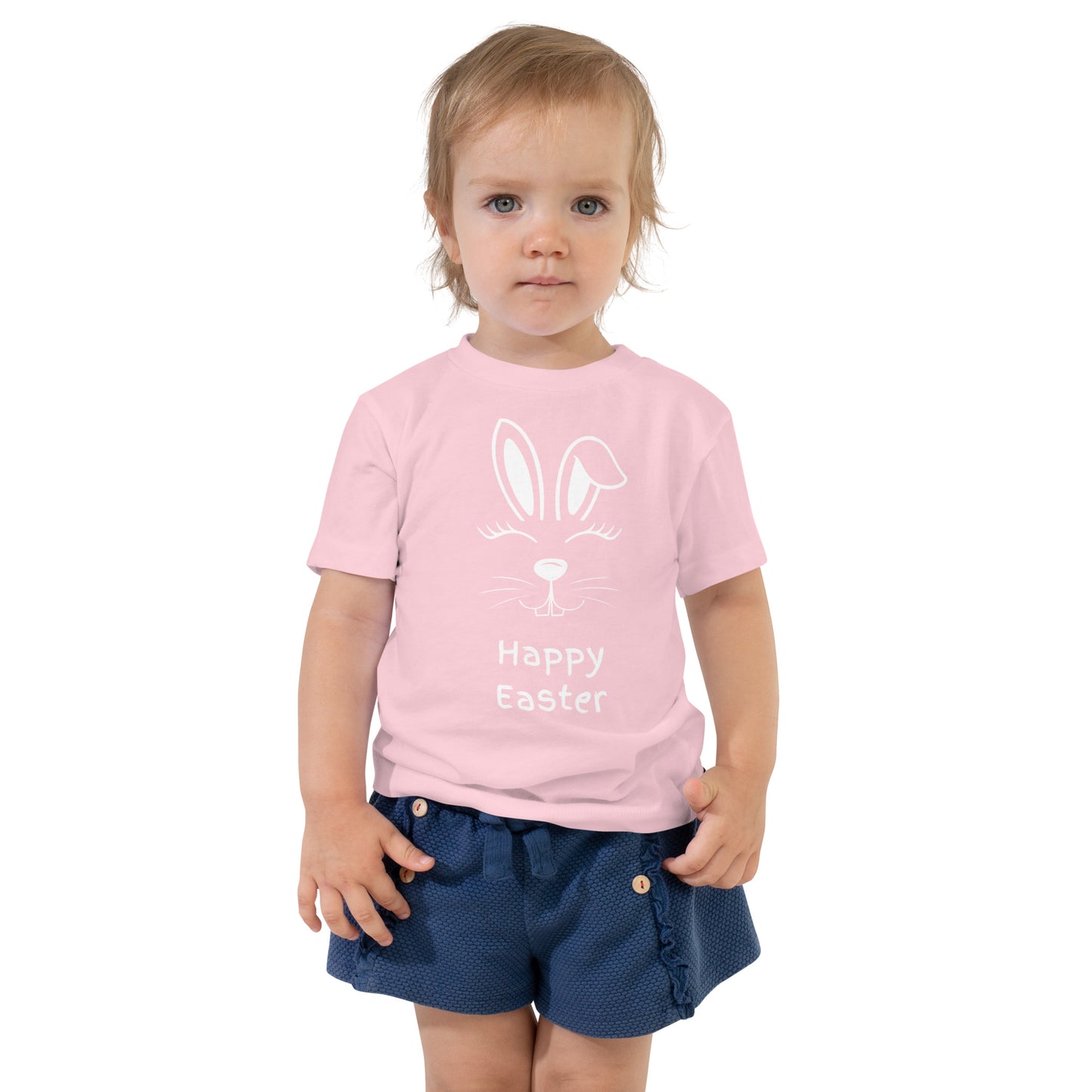 Bunny Face Toddler Easter T-shirt