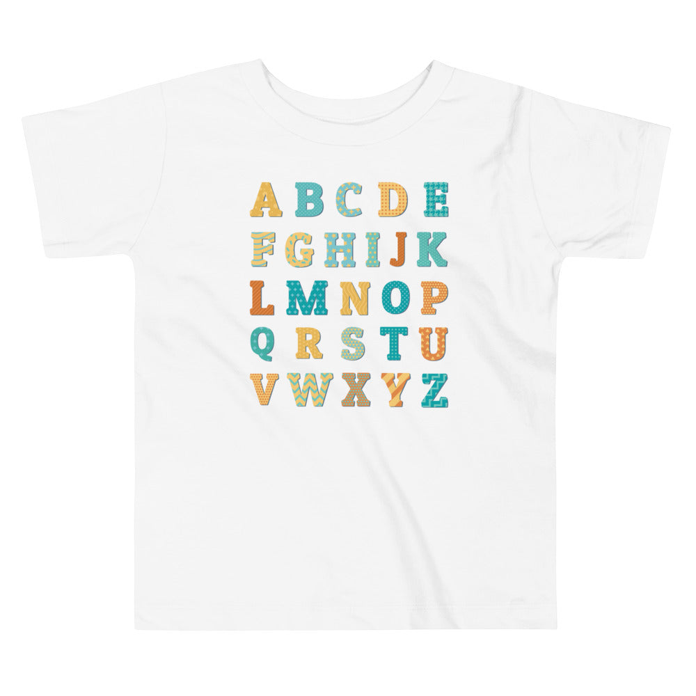 Alphabet Toddler Back to School Tee