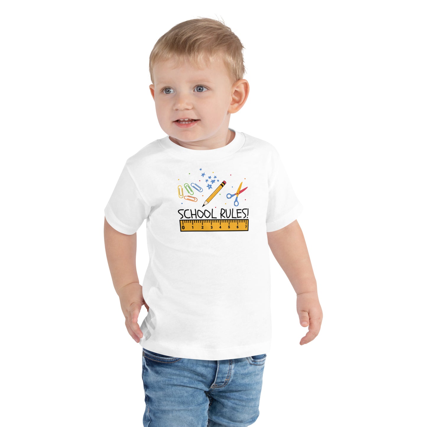 School Rules! Toddler Back to school Tee