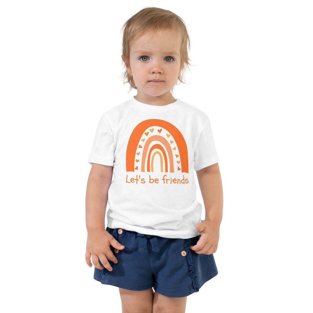 Let’s Be Friends Toddler Unity Day T-Shirt