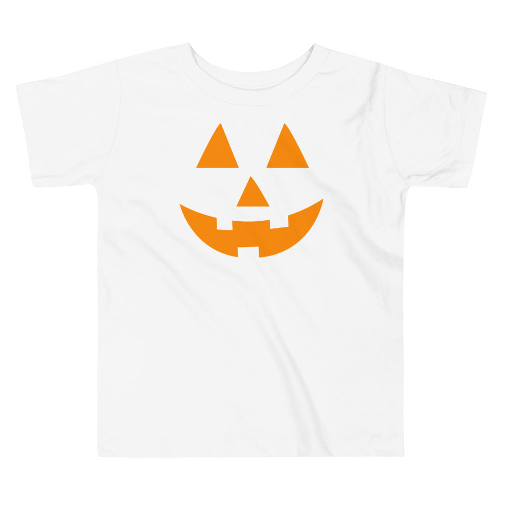 Jack-o'-lantern face Toddler Halloween T-shirt