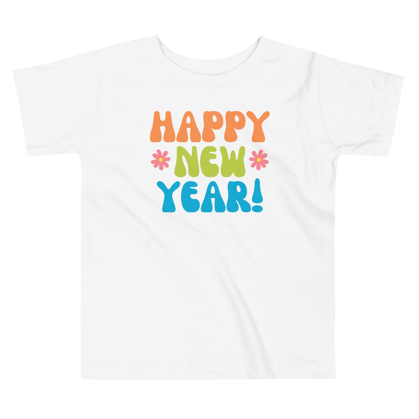 Happy New Year Toddler Retro T-shirt