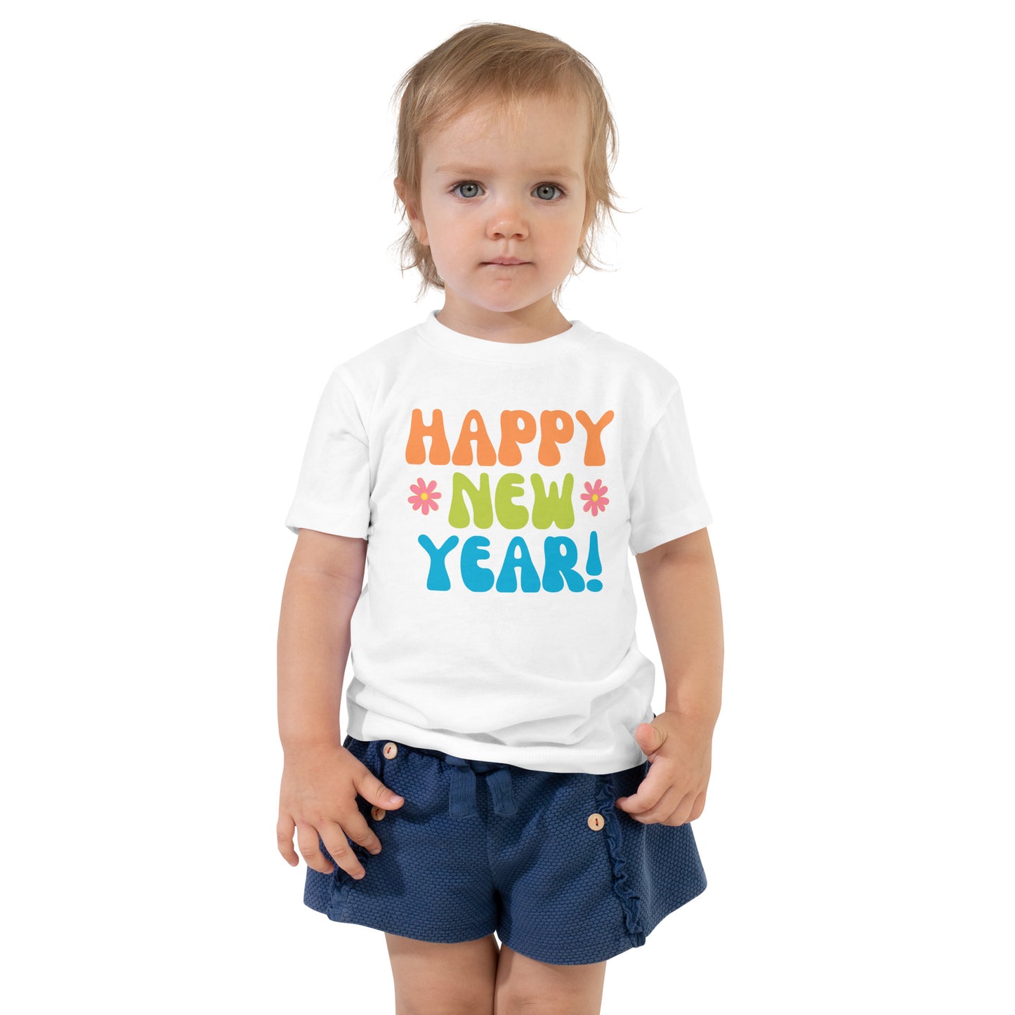 Happy New Year Toddler Retro T-shirt