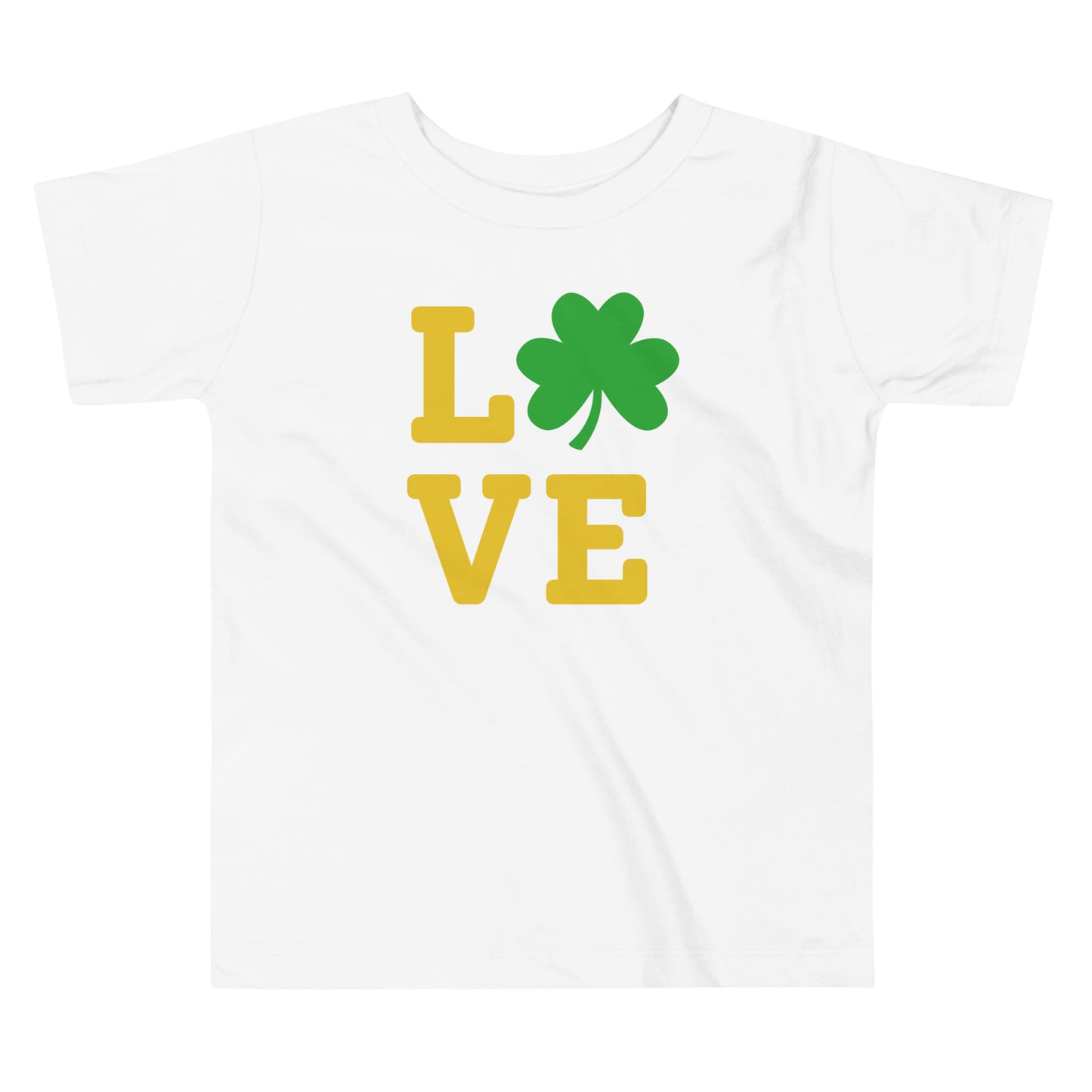 Shamrock LOVE Toddler Short Sleeve Tee