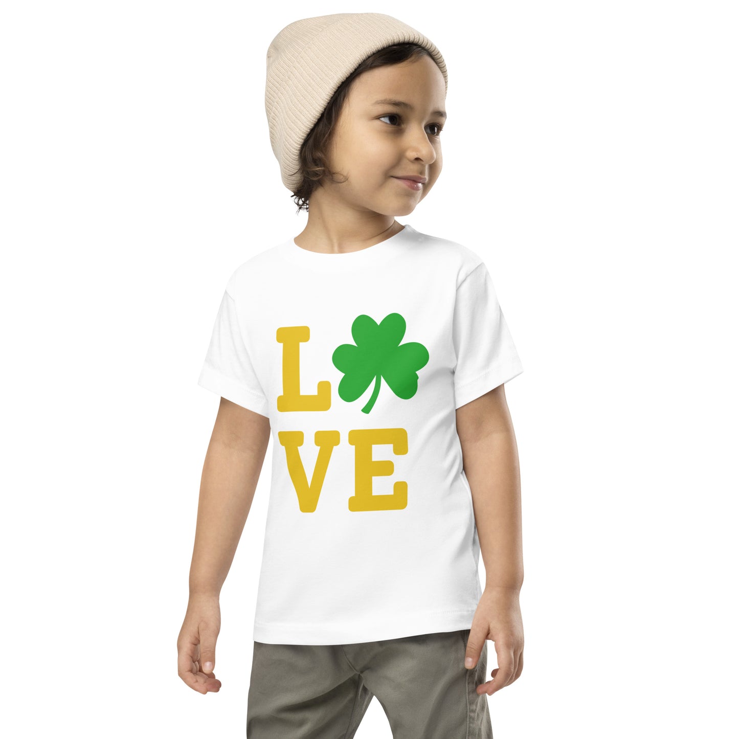 Shamrock LOVE Toddler Short Sleeve Tee