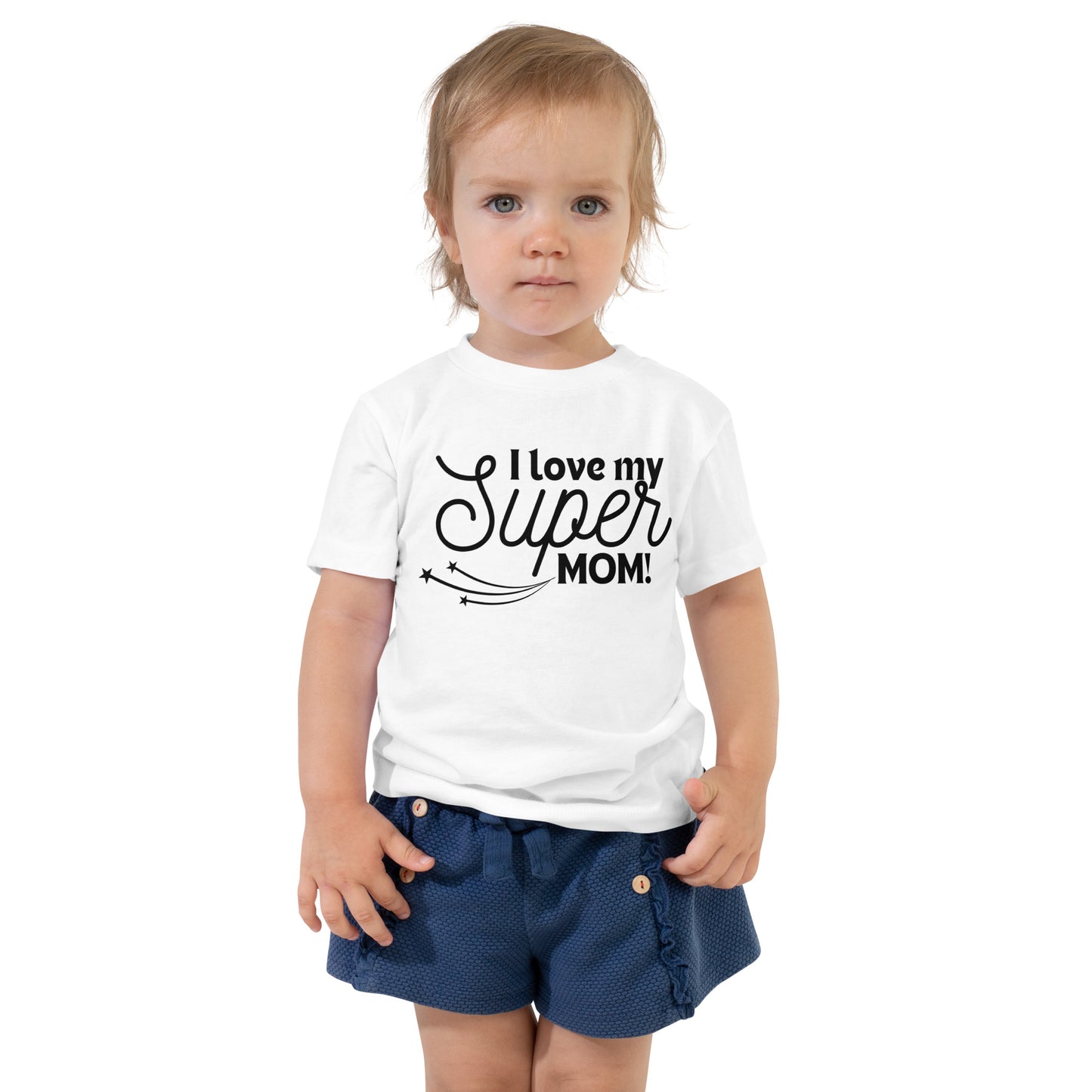 I love my Supermom Toddler T-shirt