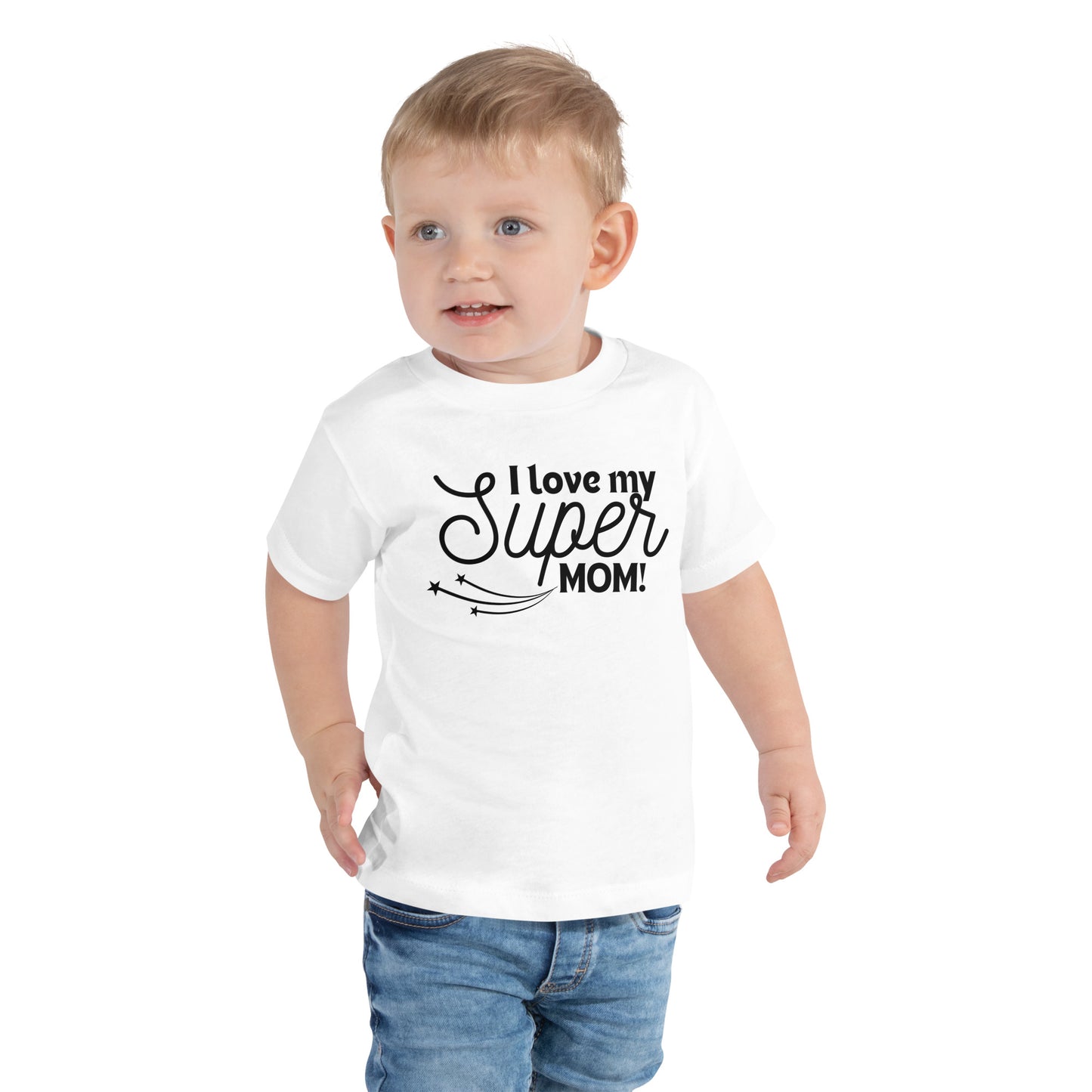 I love my Supermom Toddler T-shirt