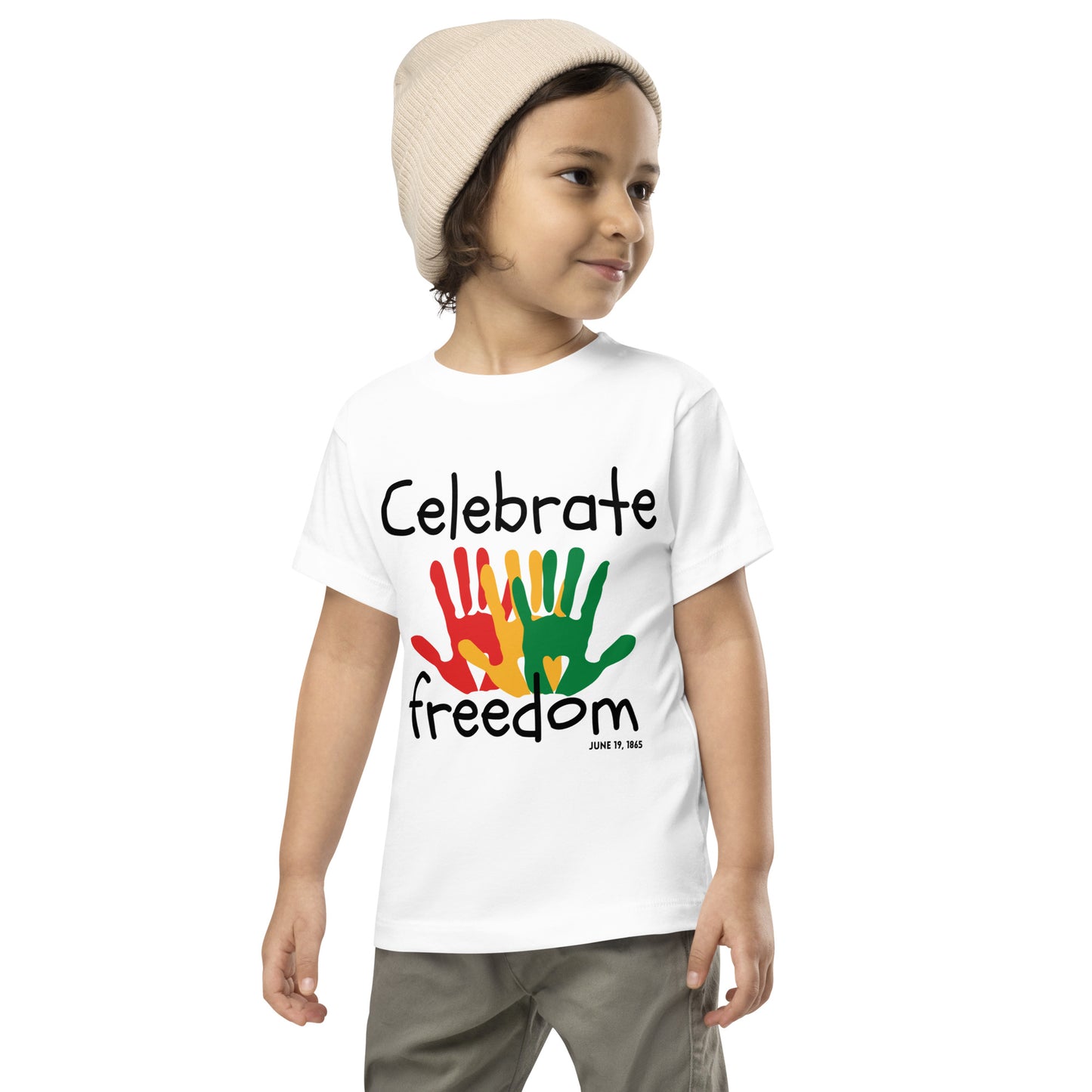 Celebrate freedom Toddler Juneteenth T-shirt