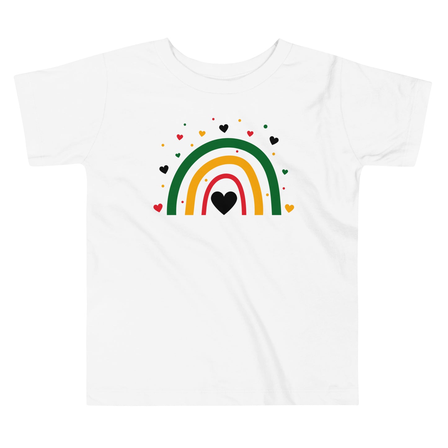 Juneteenth Rainbow Toddler Tee