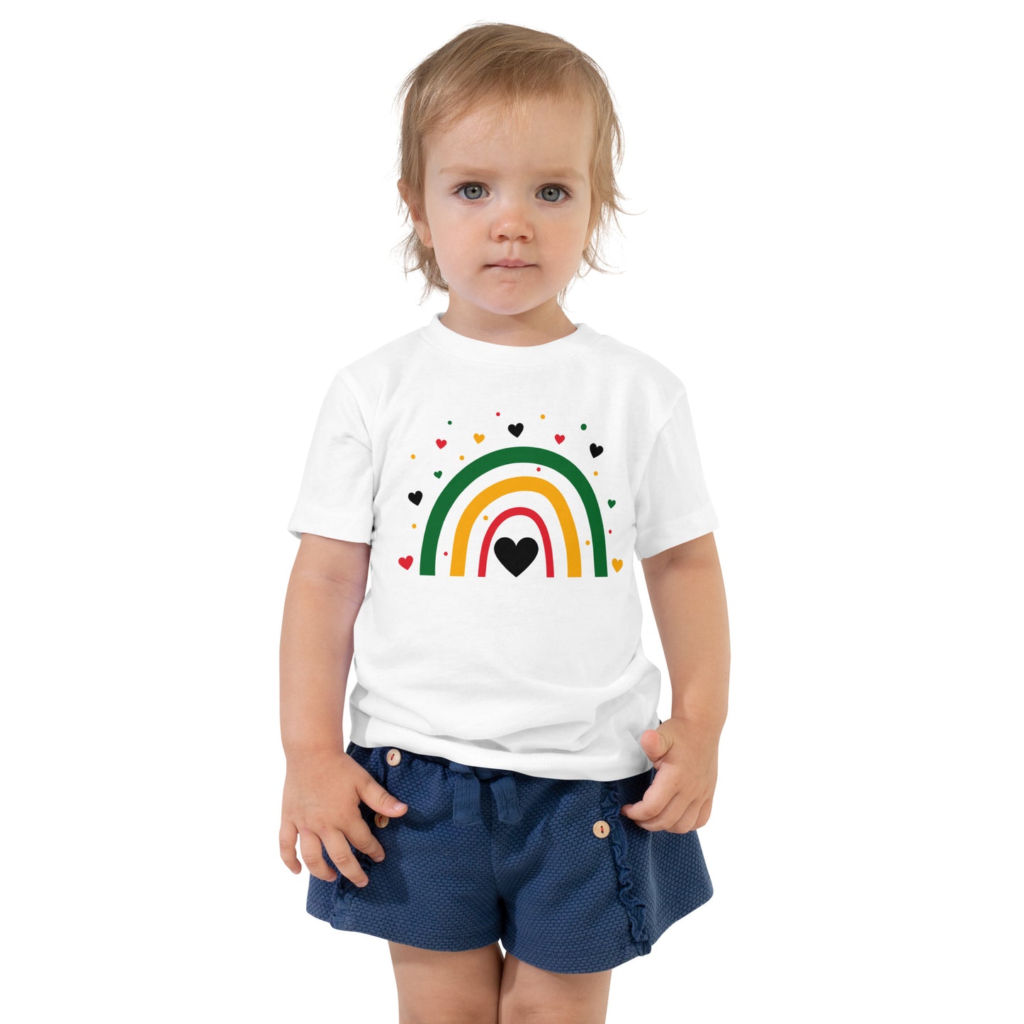 Juneteenth Rainbow Toddler Tee