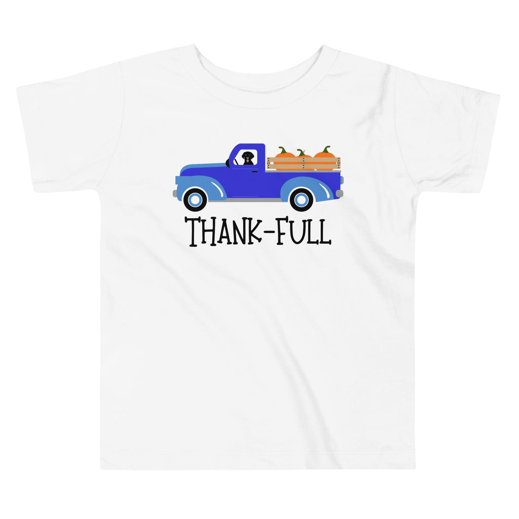 Thank-FULL Toddler Thanksgiving T-shirt