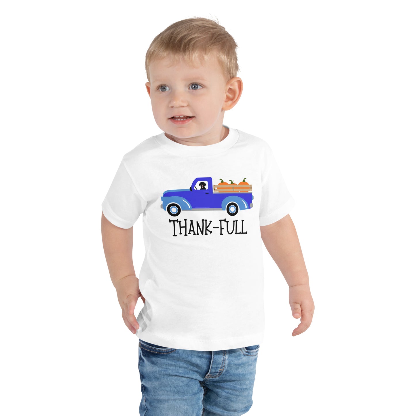 Thank-FULL Toddler Thanksgiving T-shirt