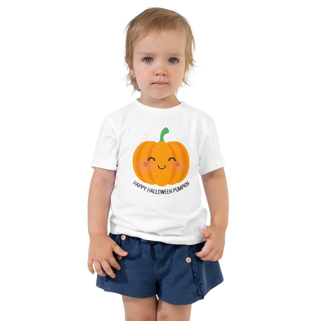 Happy Halloween Pumpkin Toddler Halloween T-Shirt
