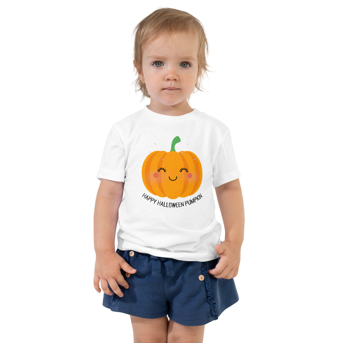 Happy Halloween Pumpkin Toddler Halloween T-Shirt