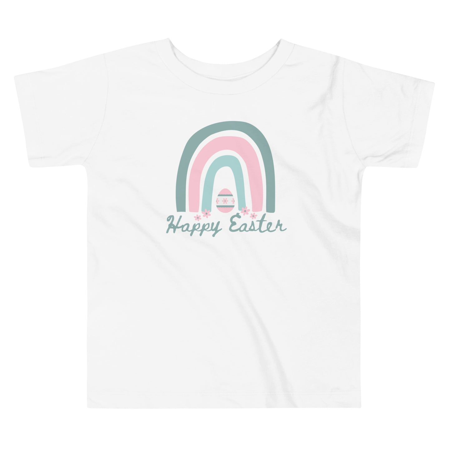 Happy Easter Toddler Easter Rainbow T-shirt